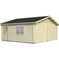 Garage Palmako Roger 28,4 m2 med Slagport