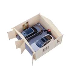 Garage Palmako Roger 28,4 m2 med Slagport