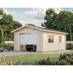 Garage Palmako Roger 19,0 m2 med Takskjutport