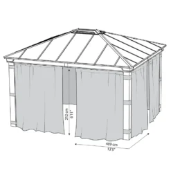Gardinset Canopia by Palram till Dallas 4300
