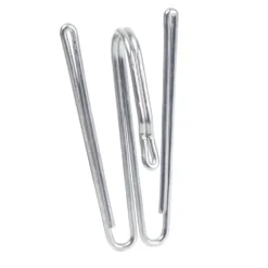 Gardintillbehör Kirsch 2-Fingerkrok Hög 10-pack Nickel