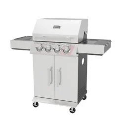 Gasolgrill Bluegaz Z40 Rostfritt Stål 3 Brännare & Sizzle Burner