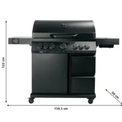 Gasolgrill Landmann Cool Black 5.2 maxX