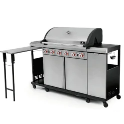 Gasolgrill Landmann Outdoor Kitchen 6.1 Stainless Steel