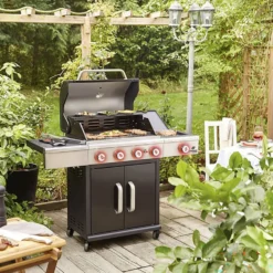 Gasolgrill Landmann Triton 4.1 maxX Svart 12968