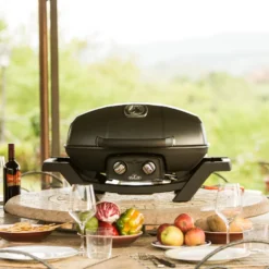 Gasolgrill Napoleon PRO285 Bärbar med Dubbla Brännare & JETFIRE-Tändning