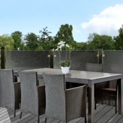 Glasstaket HORTUS Rökfärgat
