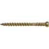 Golv-/Sockelskruv Gunnebo Fastening 4,2 mm Gulförzinkad Tx15