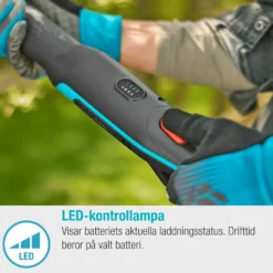 Grensax Gardena EasyCut Batteri P4A utan Batteri och Laddare
