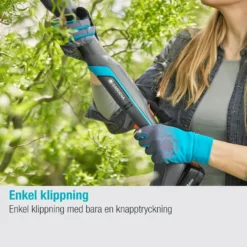 Grensax Gardena EasyCut Batteri P4A utan Batteri och Laddare