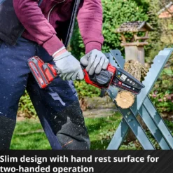 Grensågskit Einhell GE-PS 18/15 Li Bag KIT Sladdlös med 2,5 Ah Batteri