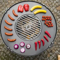 Grillplatta gop CookKing i Råstål Ø82 cm till Grill & Eldfat