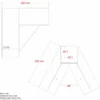Gungställning PLUS Luksus Svart Cubic
