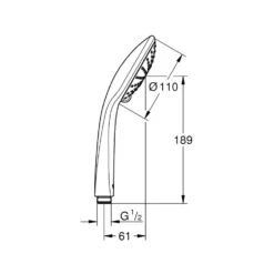Handdusch Grohe Vitalio Joy 110 Duo
