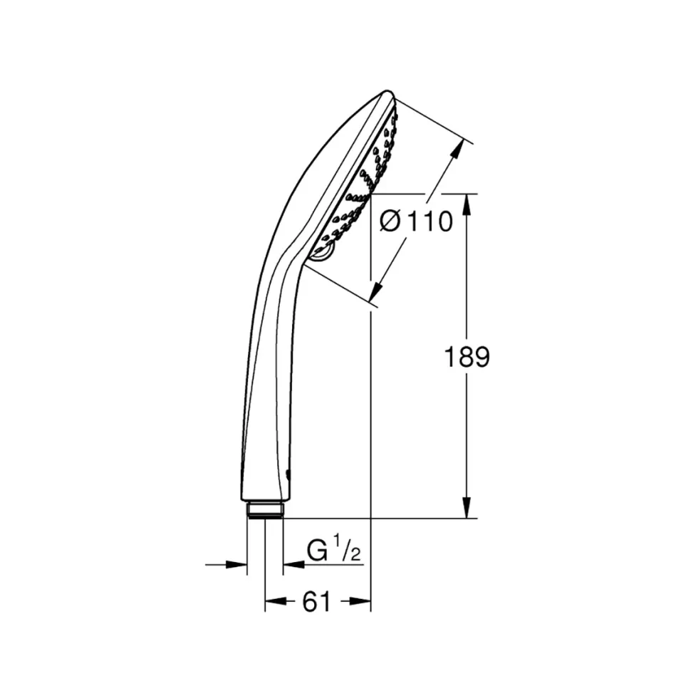 Handdusch Grohe Vitalio Joy 110 Duo