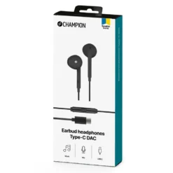 Hörlurar Champion EarBud Type-C DAC