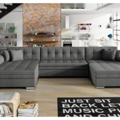 Hörnsoffa Scandinavian Choice Ventolia Bäddsoffa med dubbeldivan U-Formad