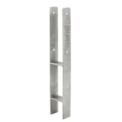 H stolparfot 60 cm - 9x9 cm stolper - för nedgjutning