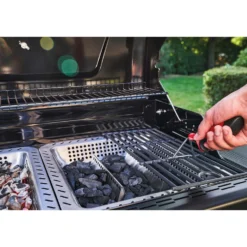 Hybridgrill Char-Broil Gas2Coal 2.0 4B, Gasolgrill/Kolgrill med 4 Brännare