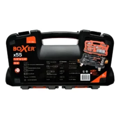 Hylsnyckelsats Boxer 1/4-1/2 tum-55-delar