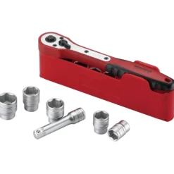 Hylsnyckelsats med 3/8 tum fyrkantsfäste Teng Tools M3812N1
