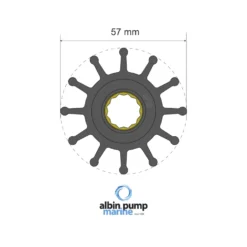 Impellerkit Albin Group Marine Premium 06-01-014
