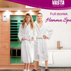 Infraröd Bastu Vasta för 2 Personer
