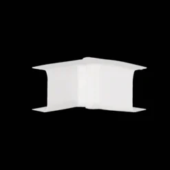 Innerhörn till Minikanal Hager ATA/ATH Flexibelt Halogenfri Vit RAL 9016