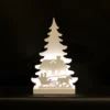 Juldekoration Nordic Winter 3D LED med Slädmotiv