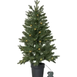 Julgran Star Trading Byske Plastgran 90 cm med LED 50 Ljus