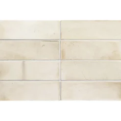 Kakel Lhådös Hanoi White 6,5x20 cm