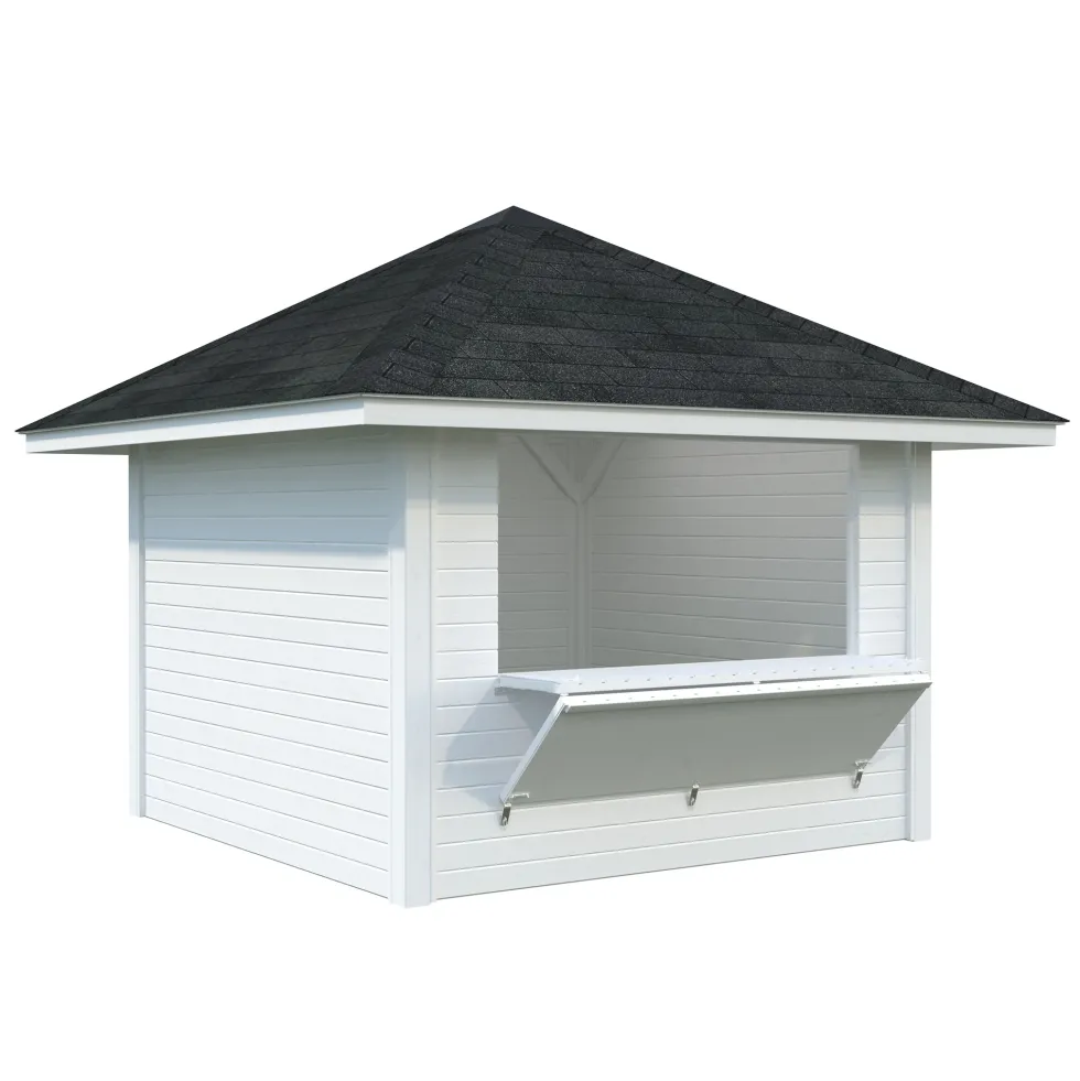 Kiosk Palmako Bianca 8,3 m2 Set 104