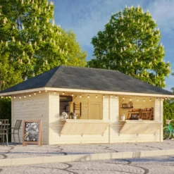 Kiosk Palmako Bianca 16,6 m2 Set 111