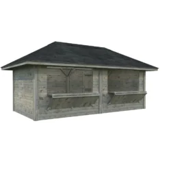 Kiosk Palmako Bianca 16,6 m2 Set 111