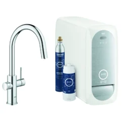 Köksblandare Grohe Blue Home med utdragbar C-pip Starter Kit Bluetooth
