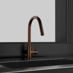 Köksblandare Scandtap Steel Access med Utdragbar Pip