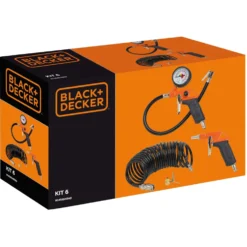 Kompressortillbehör Black+Decker 6 Delar