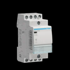 Kontaktor Hager Brumfri 2 Moduler 25 A AC-7a Spole 230 V AC4 slutande kontakter
