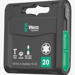 Kraftbits Wera Impaktor Tx25 15-Pack