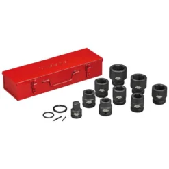 Krafthylssats Teng Tools 1 tum 27-50 mm