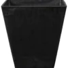 Kruka Artstone Ella Svart 20 x 20 x 20 cm