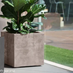 Kruka Deroma Millennium Sandstone Fyrkantig 39 x 39 x 39 cm
