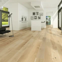 Laminatgolv Moland Wideplank Ek Classic Uv-Mattlack Vit