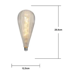 LED-lampa Star Trading Decoled Line E27 P125