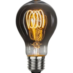 LED-lampa Star Trading E27 TA60 Decoled Spiral Smoke Dimbar 3,7W