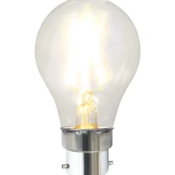 LED-lampa Star Trading Filament B22 A60 Klar 2W