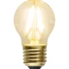 LED-lampa Star Trading Filament E27 G45 Soft Glow 1,5W