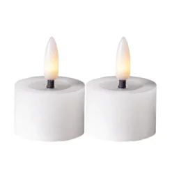 LED-Värmeljus Star Trading Flamme Flow 4x5 cm 2-pack