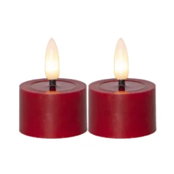 LED-Värmeljus Star Trading Flamme Flow 4x5 cm 2-pack
