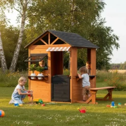 Lekstuga Nordic Play Med Bänk